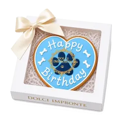 Dolci Impronte Birthday Paw Cake, Blue