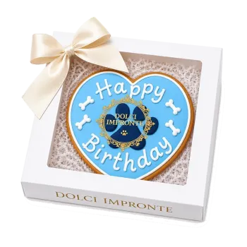 Dolci Impronte Birthday Paw Cake, Blue