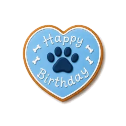Dolci Impronte Birthday Paw Cake, Blue