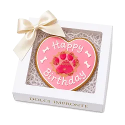 Dolci Impronte Birthday Paw Cake, Pink