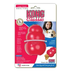 KONG Classic Original Röd L – Aktiveringsleksak för hund