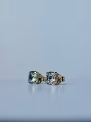 Chunky Diamond Studs