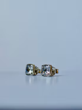 Chunky Diamond Studs