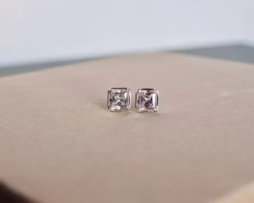 Chunky Diamond Studs