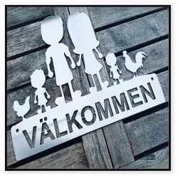 Familjeskylt