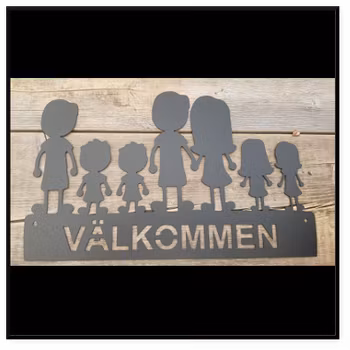 Familjeskylt