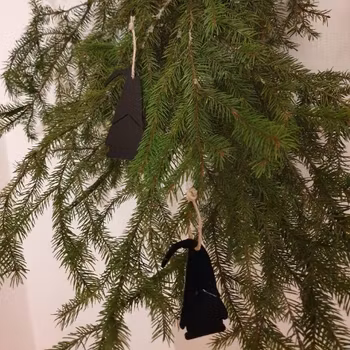 Julgranshänge Tomte enkel