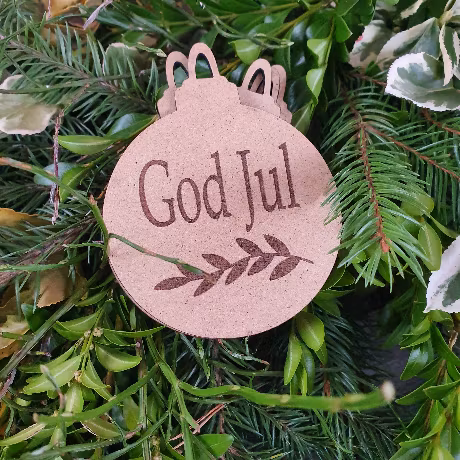 Julgranskula Trä