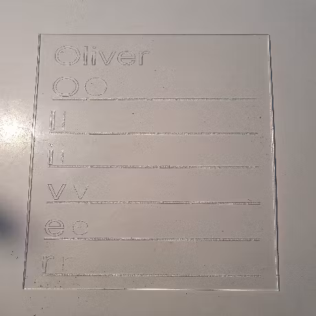 Skrivplatta Namn