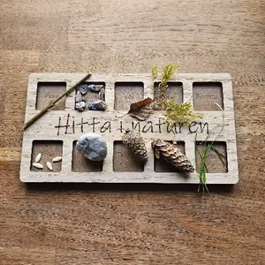 Hitta i naturen platta