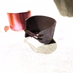 Läderarmband "Cleo" (52 färger)