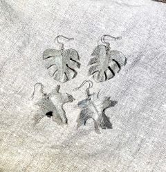 Silvrig "Monstera"