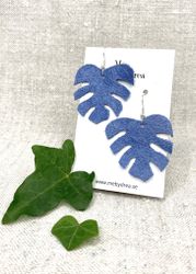 Blå "Monstera"