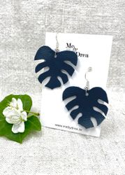 Blågrå "Monstera"