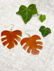 Terracotta "Monstera" stor