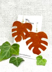 Terracotta "Monstera" stor