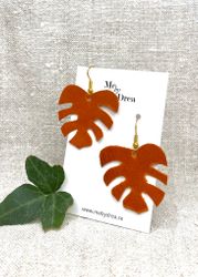 Terracotta "Monstera"