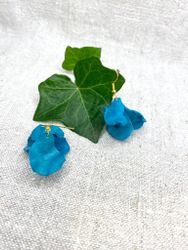 Turkosblå "Petal"