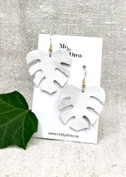 Vit "Monstera"