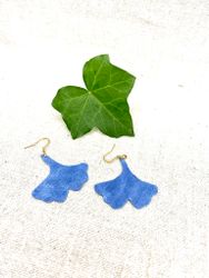 Blå "Ginkgo"