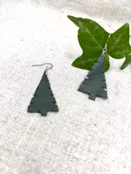 Mörkgrön "Gran", stor