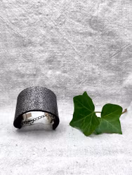 Läderarmband "Cleo" silvergrå, nr 2
