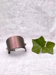Läderarmband "Cleo" lila-fluorescens, nr 42