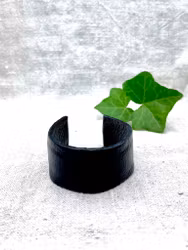 Läderarmband, formbart. 3 cm slätt