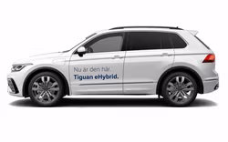 Nu är den här - Tiguan eHybrid.
