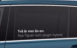 Två är mer än en - Nya Tiguan plugin hybrid