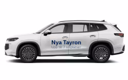Nya tayron. Upp till 7 sittplatser