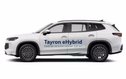Tayron eHybrid. Elektrisk räckvidd på över 100 km
