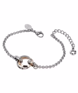 Astrid & Agnes Carrolin armband stål-rosé