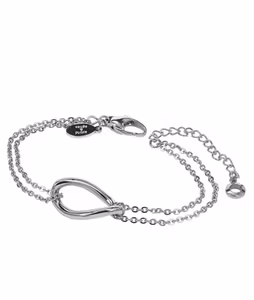 Astrid & Agnes Milla Armband stål