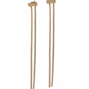 Astrid & Agnes Natalie hängande örhänge guld