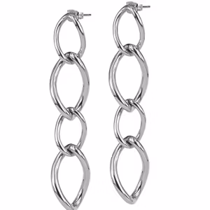 Astrid & Agnes Medina Örhänge i stål