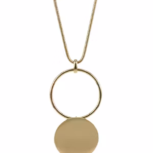 Astrid & Agnes Lina  långt halsband Guld