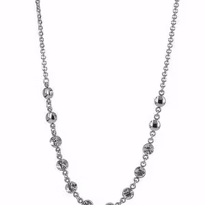 Astrid & Agnes Luna halsband stål