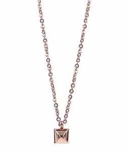 Astrid & Agnes Carrie mini halsband rosé