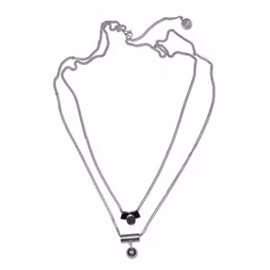 Sägen Satellite halsband stål