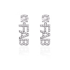 Ioaku Statement Fab Stud silver single