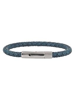 Arock André läderarmband blå