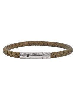 Arock André Läderarmband army