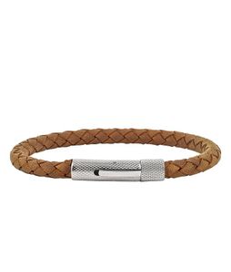 Arock André läderarmband ljus brun