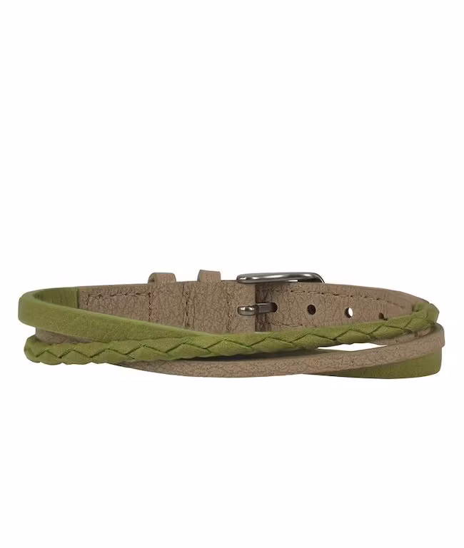 Arock Felix armband veganskt läder grön