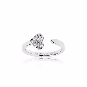 Sif Jakobs Amore Silvering med cubic zirkoner Strl 54