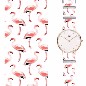 Jacob milleKlockarmband  Mönster Flamingo