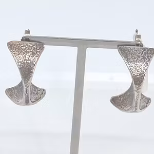 Vintage Mia Petra Design silveröhänge morkoxiderade