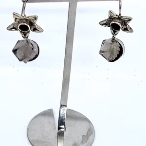 Vintage Mia Petra Design silver Rökigthalvädalesten