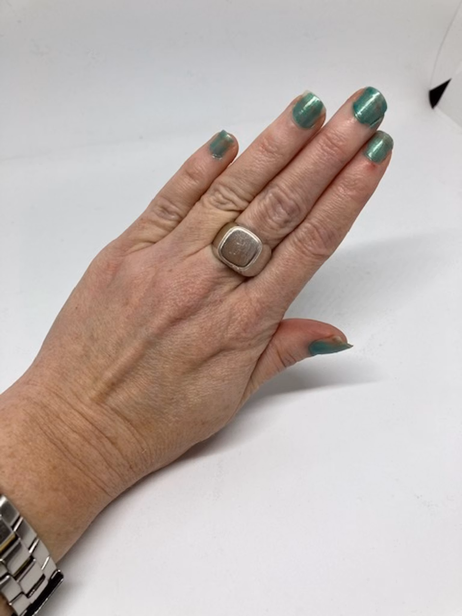 Vintage Unisex Silverklackring Strl 59 hos ÊriCsson Ur och Guld
